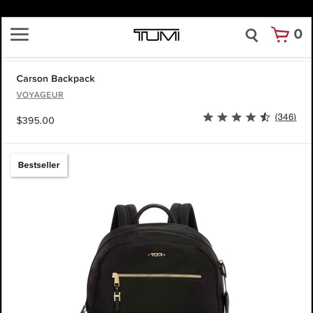 New TUMI Carson Backpack